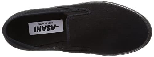 Asahi 501 Slip-On Sneakers, Made In Japan, Black, Size 26.5 Cm, 2E