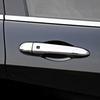 For Jeep Cherokee 2014- Chrome Car External Door Handle Molding Cover Trim