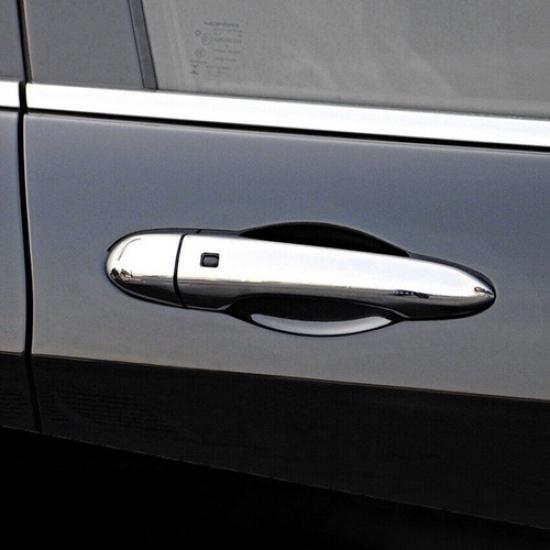 For Jeep Cherokee 2014- Chrome Car External Door Handle Molding Cover Trim