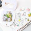 50 pezzi/confezione adesivi kawaii fai da te simpatici cartoni animati in PVC adorabile gatto orso adesivo per la decorazione del diario