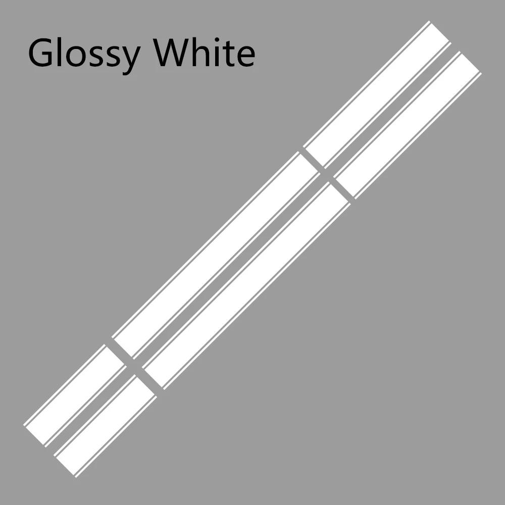 Universal Car Hood Roof PVC Stickers Long Stripes Styling Vinyl Film Trim Decals Set Body Decoration Auto DIY Tuning Accessories