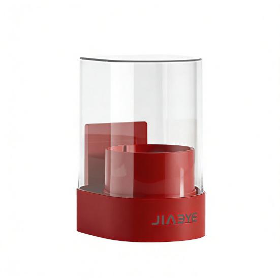 

Disposable Cup Dispenser Plastic Wall Mounted Countertop Organizer for Paper Cups Straws Napkins Space-Saving Cup Storage for Bar Cafe Kitchen Small червоний