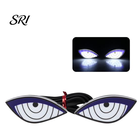 Stylish Vehicle Decorative Lights Ghost Eye Motorcycles LED with Waterproof Dynamic Eye-catching Motorcycle Lighting Rear Taillights for Car