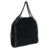Stella Mccartney Chain Handle Shoulder Strap Velvet Mini Handbag Women Handbags Black 371223W83171000