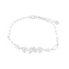 S925 Sterling Silver Butterfly & Flower Bracelet - Elegant Light Luxury & Stylish Personal Touch