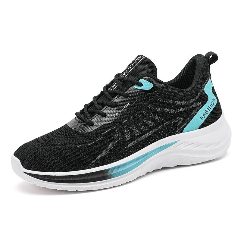 

МОДНАЯ ОБУВЬ, мужские дышащие спортивные кроссовки, спортивные кроссовки для бега, уличные женские теннисные кроссовки для тренажерного зала 39 чёрный