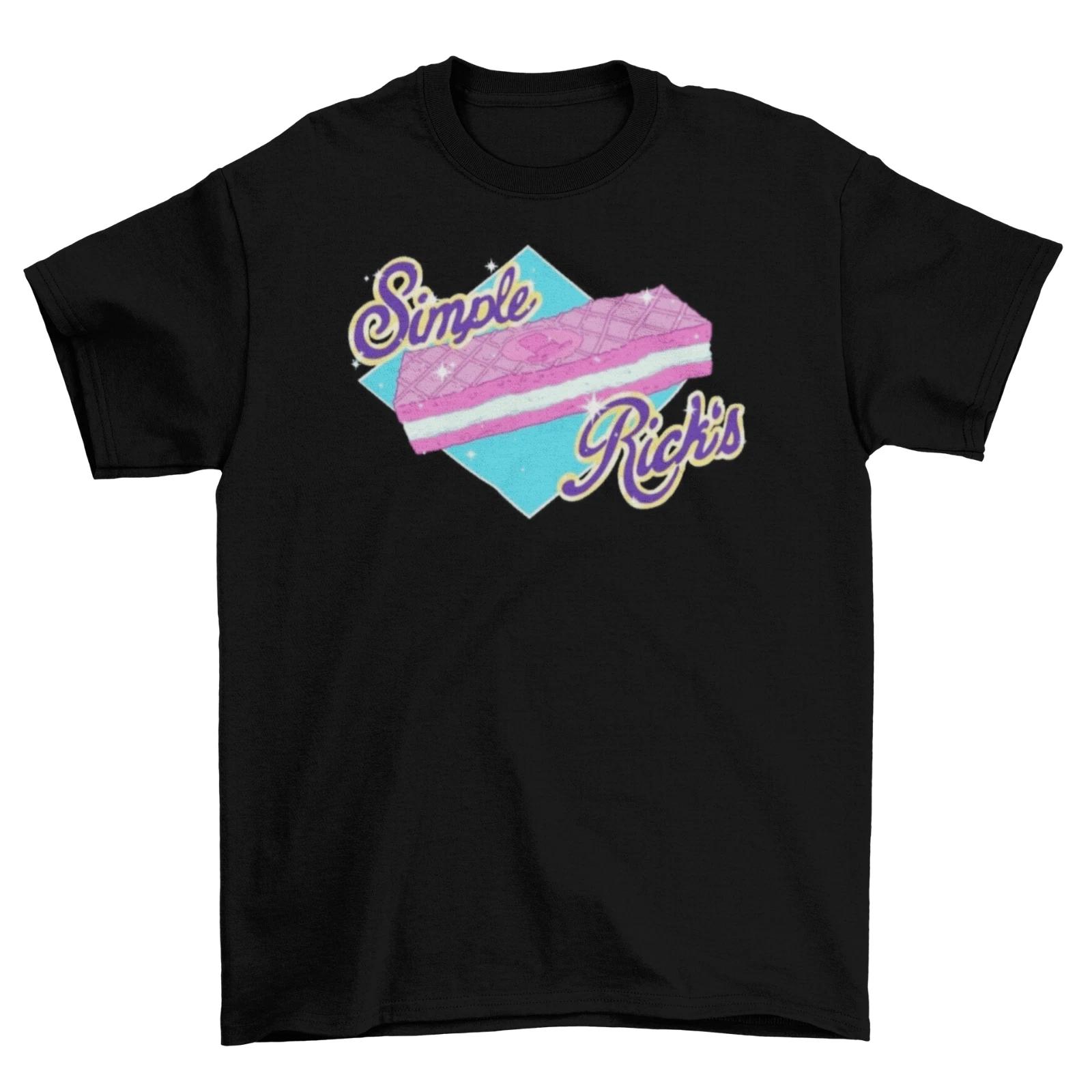Simple Ricks Wafers T-Shirt Unisex Cotton Funny TV Sizes New XXXXL