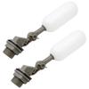 DN15 DN20 Adjustable 1/2" 3/4" Floating Auto Fill Valve Automatic Fill Tank Water Level Control Plastic Float Ball Valve