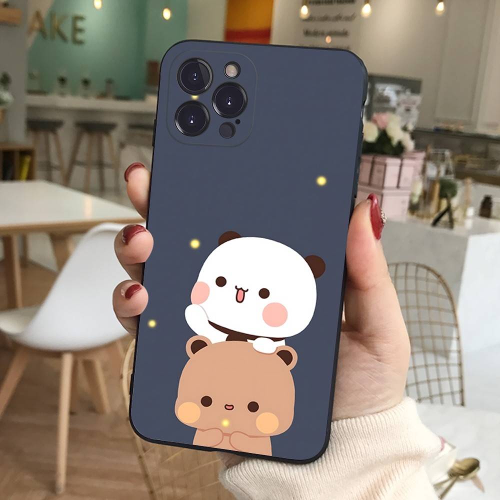 BUBU DUDU Cartoon Phone Case For Iphone 17 16 15 16e 14 13 12 11 Pro Max Plus Case Cover Coque