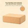 Lightweight Cork Yoga Blocks, High Density Non-slip Bricks for Yoga, Pilates, Stretching, Balance and Deepening Poses for Beginners and Advanced Yogis
