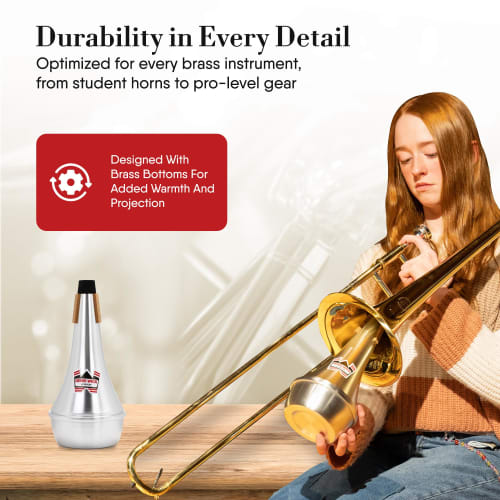 Denis Wick Mute for Tenor Trombone, Straight, 5505