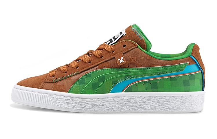 Puma Suede Minecraft GS 384485-01 37.5