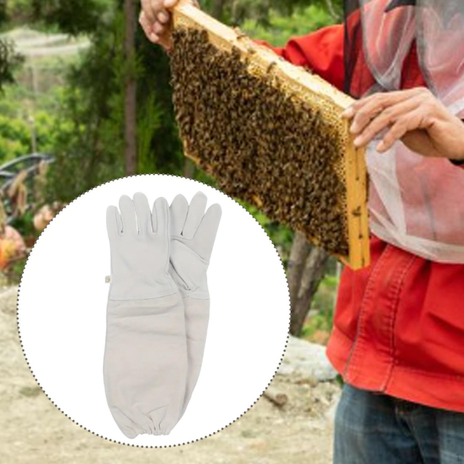 

Перчатки для пчеловодства Пчеловод 1 пара Защита рук Инструменты для пчеловодства Мужские Женские Портативные