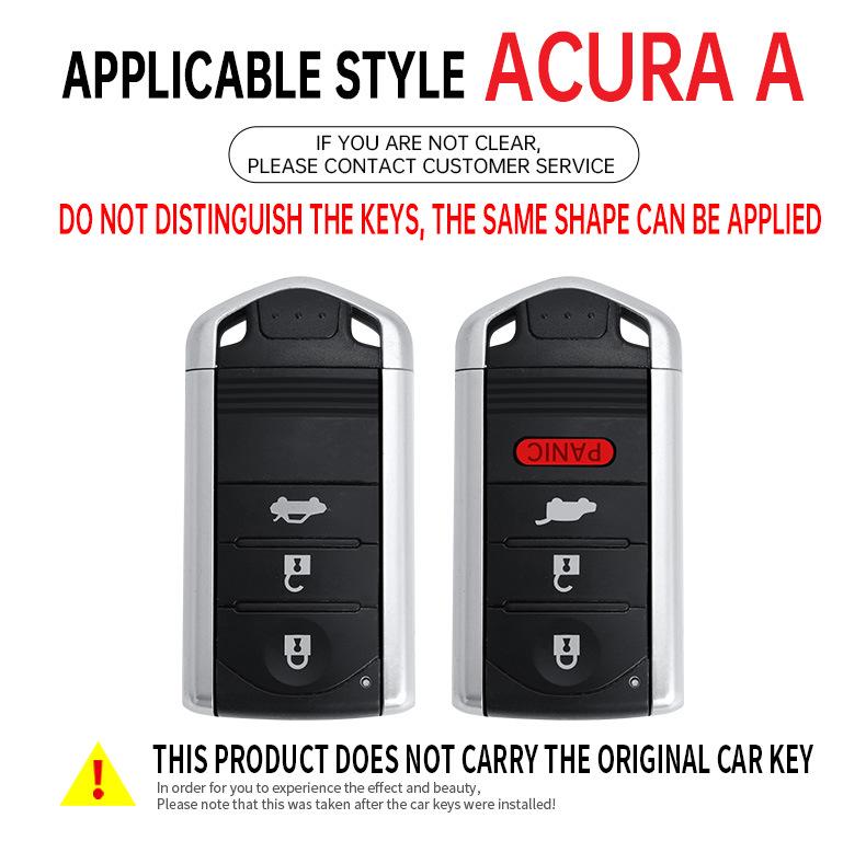 Acura CDX/RDX/ILX/RLX/TLX/NSX/MDX Metal Key Case for Men