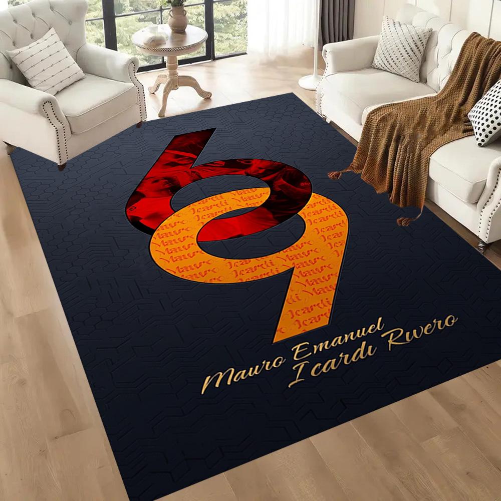 Galatasaray 130 Floor Rug Office Rug Perfect for Hallway Playrooms Kitchen Living Rooms Anti-slip Rug Office home decor Birthday/Christmas Gift
