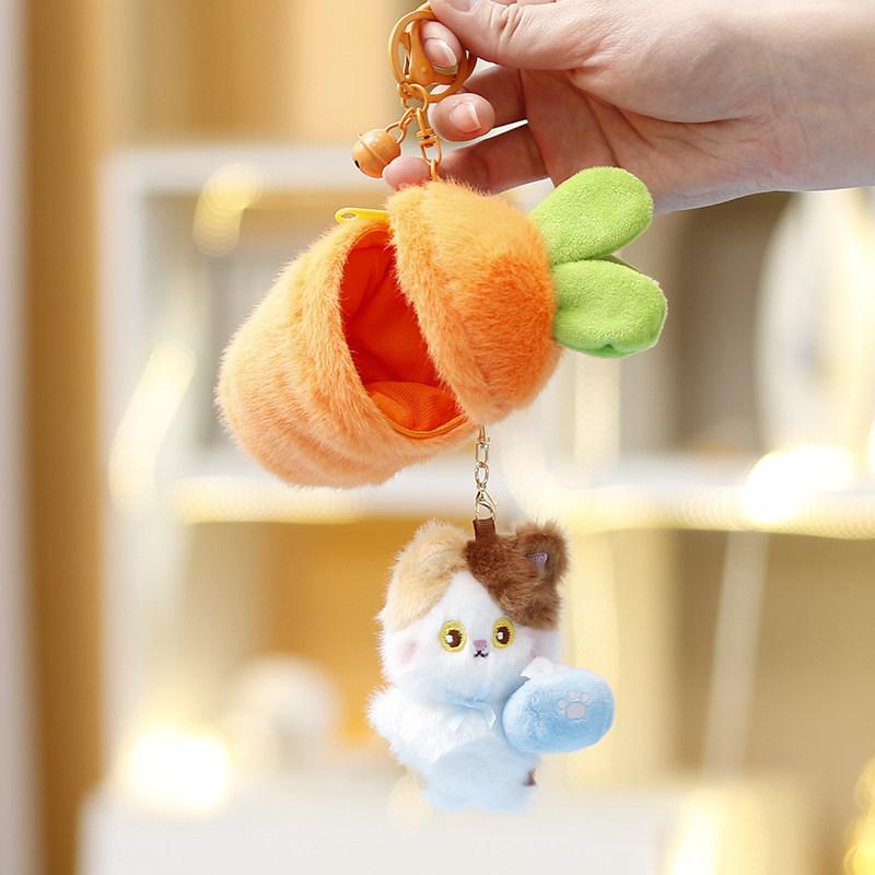 Plush Cat Toy Cute Animal Stuffed Doll Gift For Girls And Kids