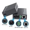 Metal Enclosure Single Mode Fiber Opticals Converters 1Gbps 1 Light 1 Electric 20Km Ranges SCs Interfaces