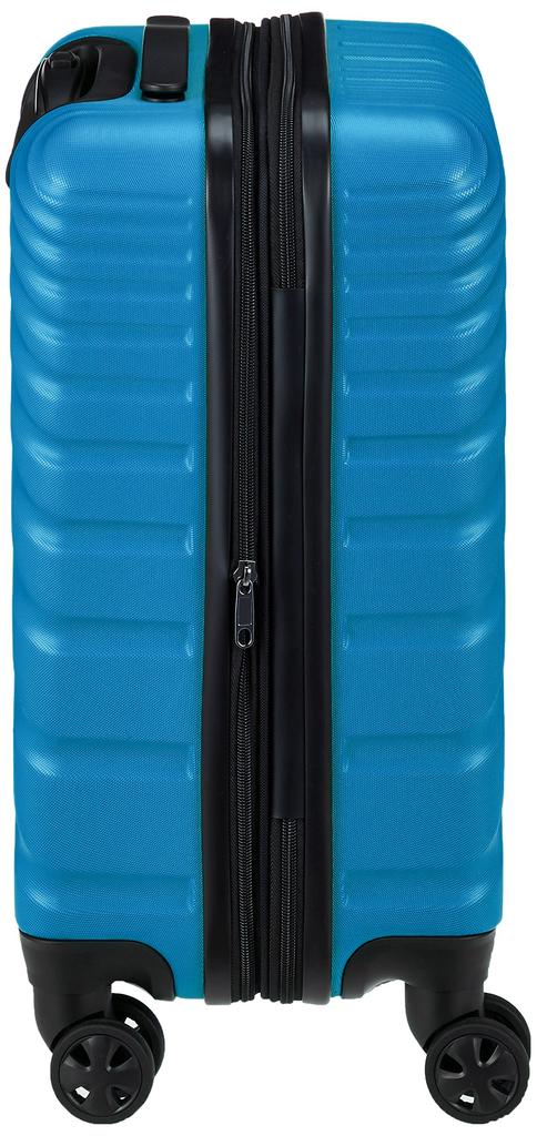 Design Dubai Koffer Oval mit erweiterbarer möglicher 43L 48 cm Blau [Ace Ace] Funktion, Handgepäck 3,1kg
