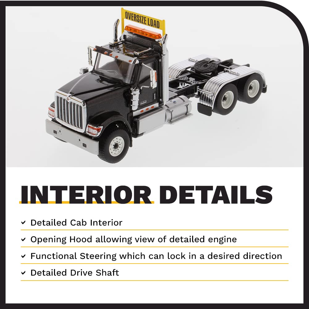 International HX520 LKW x 1/50 (6 4) (Metallisches Schwarz)