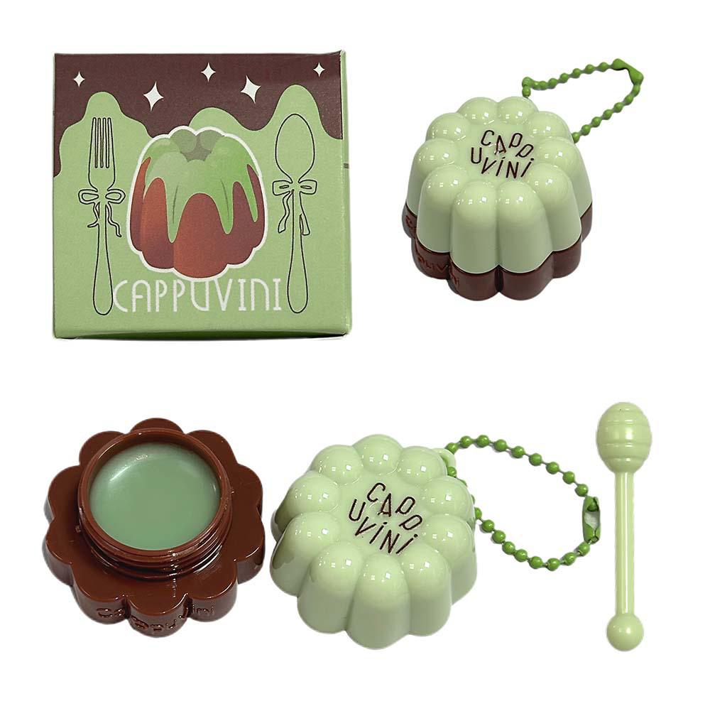 CAPPVINI Macaron Hydrating Lip Mask: Moisturizes, Smooths Lip Lines, and Exfoliates for Perfect Student Party Makeup.