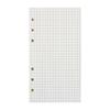 A6 A7 M5 Gitter Blankozeile Notizbuch mit losen Blättern Nachfüllpackung Spiralbindung Innenseite Tagebuch Planer Schulbedarf