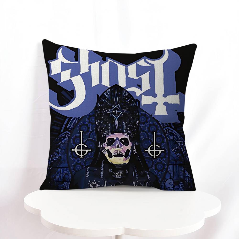 G-Ghost Band Cartoon Pillow Gift Home Office Decoration Bedroom Sofa Car Cushion Cover Case 45x45