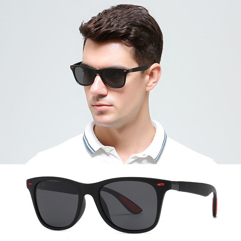 10pcs Design Polarized Sunglasses Men Rectangle Mirror Sport Polarized Sunglasses Driving Fishing Sunglasses