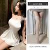 Sex Underwear Pajamas High Elastic Ice Silk Backless Sexy Hip Skirt Seduction Tights Suspender Dress