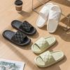 EVA thick-bottomed cool slippers women's summer non-slip and deodorant indoor home silent cool slippers can be worn outside