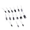 215Pcs Electrolytic Capacitor 0.1uF‑330uF Aluminium 15 Value Assortment Kit for Radio TV