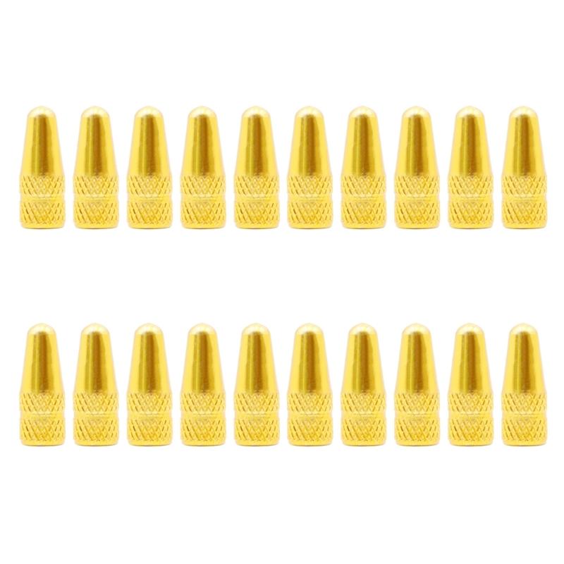 20pcs Cycling Tire Protecting Valves Protective Caps Rustproof Valves Caps Bicycles Accessories