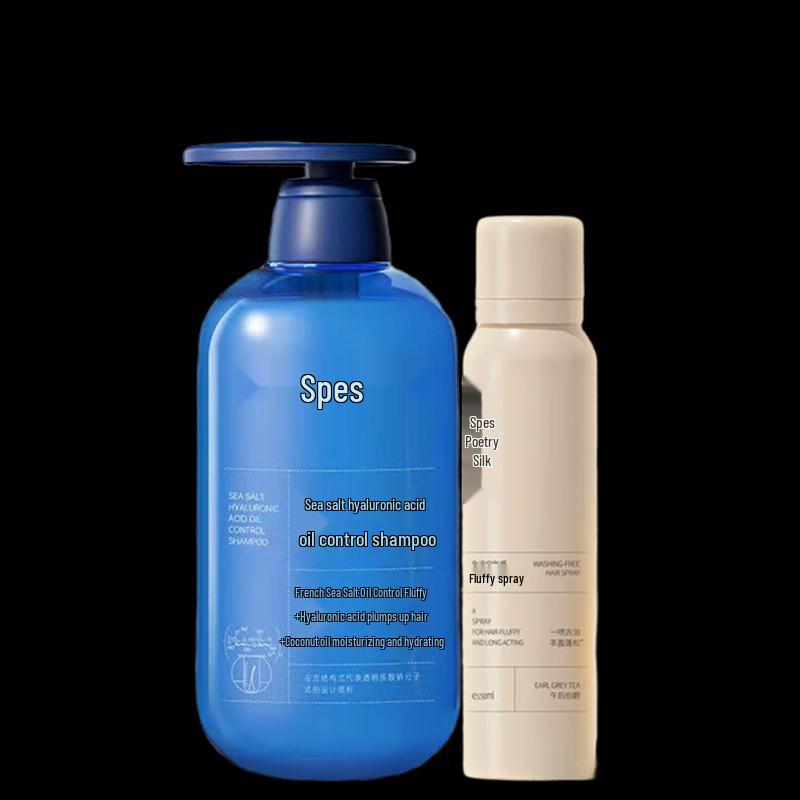 Spes Sea Salt Hyaluronic Acid Shampoo & Volumizing Spray Set