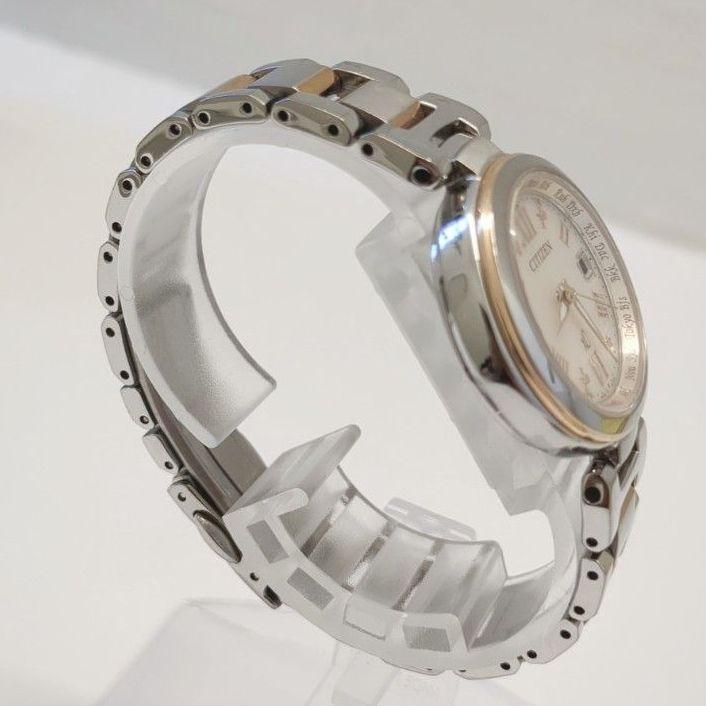 Used Good Condition CITIZEN xC Citizen Cross Sea Pink Dial Solar Watch Working Item Radio Solar Eco Drive XC