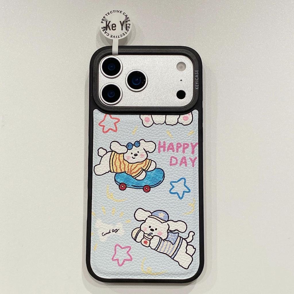 Cartoon Stars Energetic iPhone 17/16/15/14/13 Pro Max Case - Japanese Korean Style