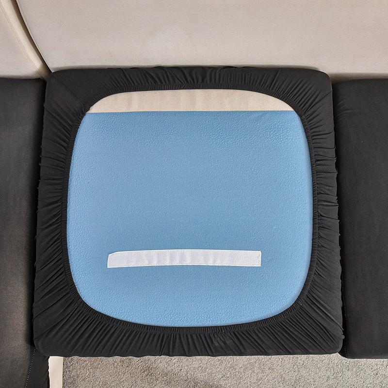 Elastic Milk Silk Sofa Cover All Season Stretch Slipcover Pet Friendly Home Protection Seat Cushion Case Breathable Decor