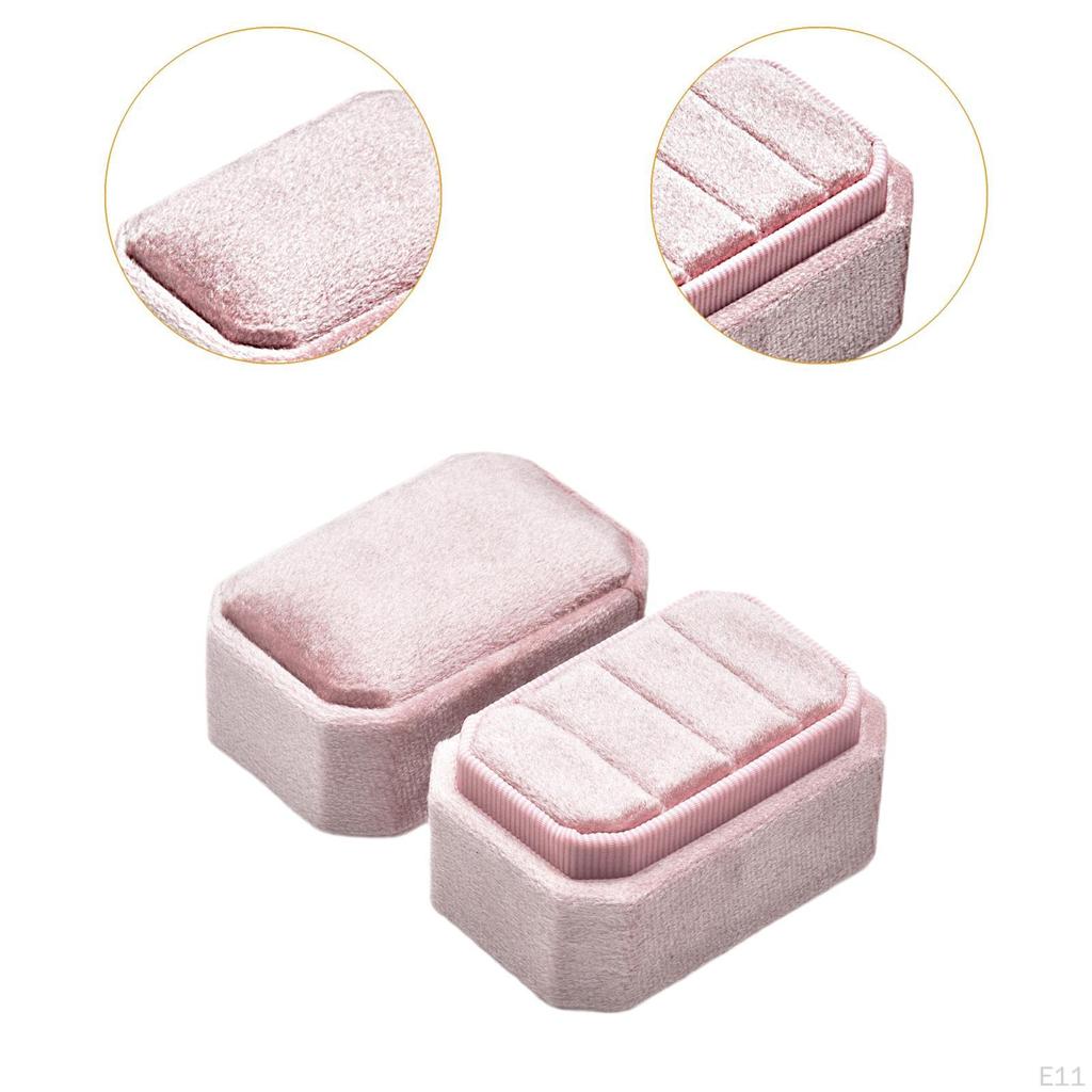 Eleganter Schmuck-Organizer aus Samt für Damen