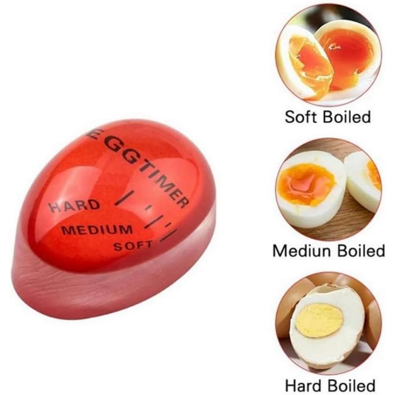 Egg Timer for Boiled Eggs, Visual Boiled Egg Indicator, Ideal for Soft, Medium, Hard Cooking Kitchen Gadget Tool Home Use