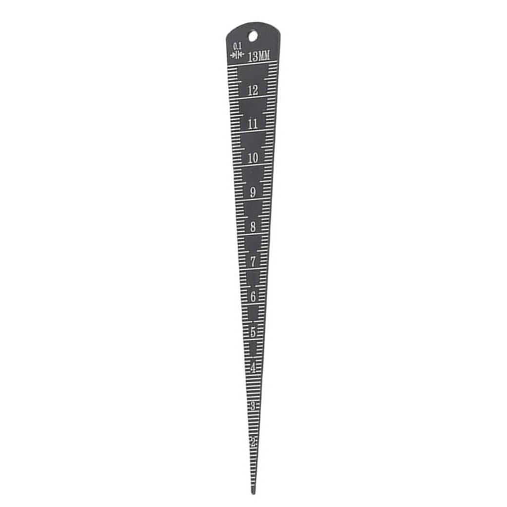 1Pack Metric and Imperial Thread Screw Gauge Clear Scale Thread Gauge for Accurate Measurement in Stainless Steel
