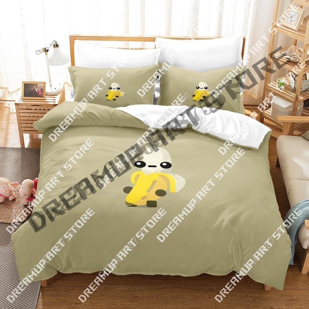3D Print Kawaii Game Boomerang Fu Bedding Set Single Twin Full Queen King Size Bed Set Aldult Kid Bedroom Duvetcover Sets Anime