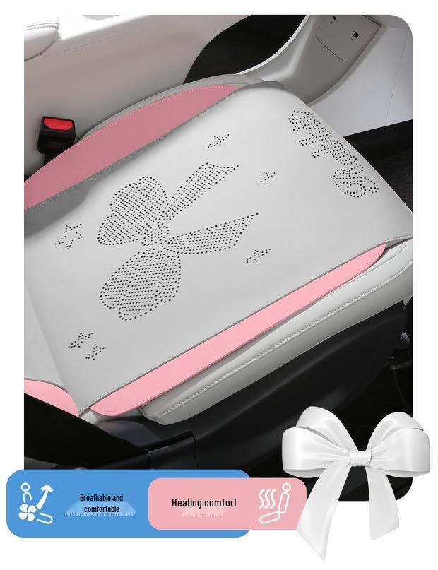Geely Xingyuan All-Season Suede Ventilated Half-Wrap Seat Cushion Cover