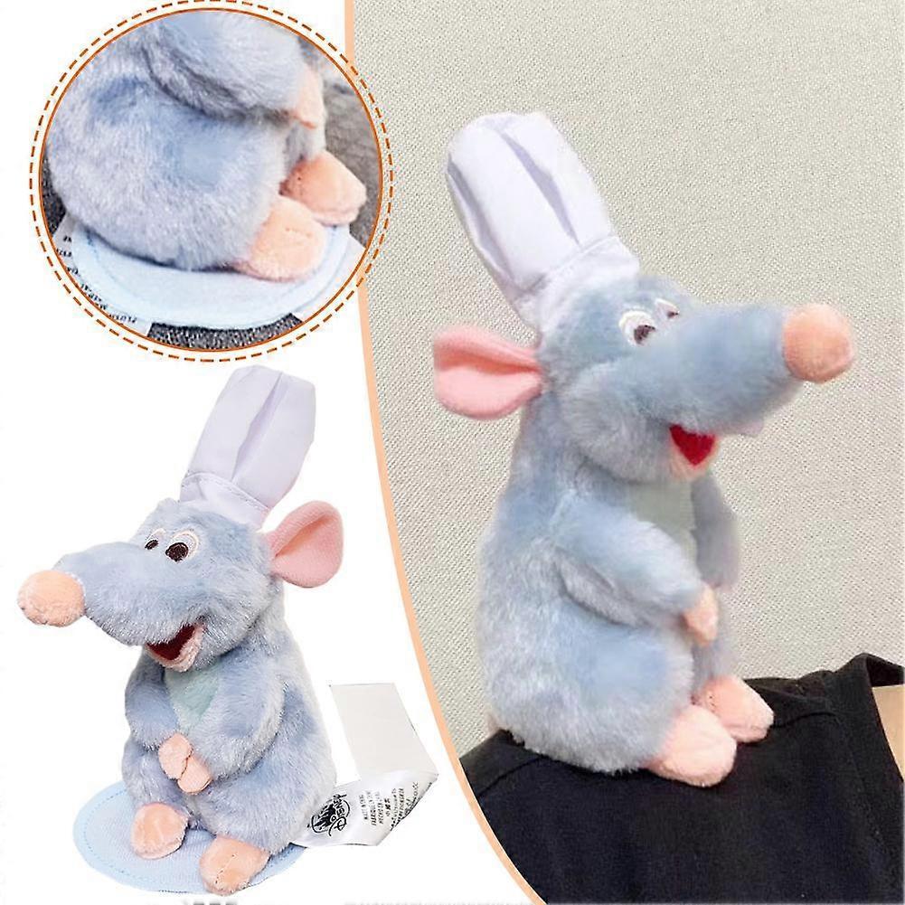 Mouse Throne Shoulder Plush Doll Magnetic Doll Children'S Toy Gift Decoration
