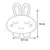 Jouet pour chat - EDEN - Oko Lapin - Cataire - Grelot intégré - Peluche polyester doux
