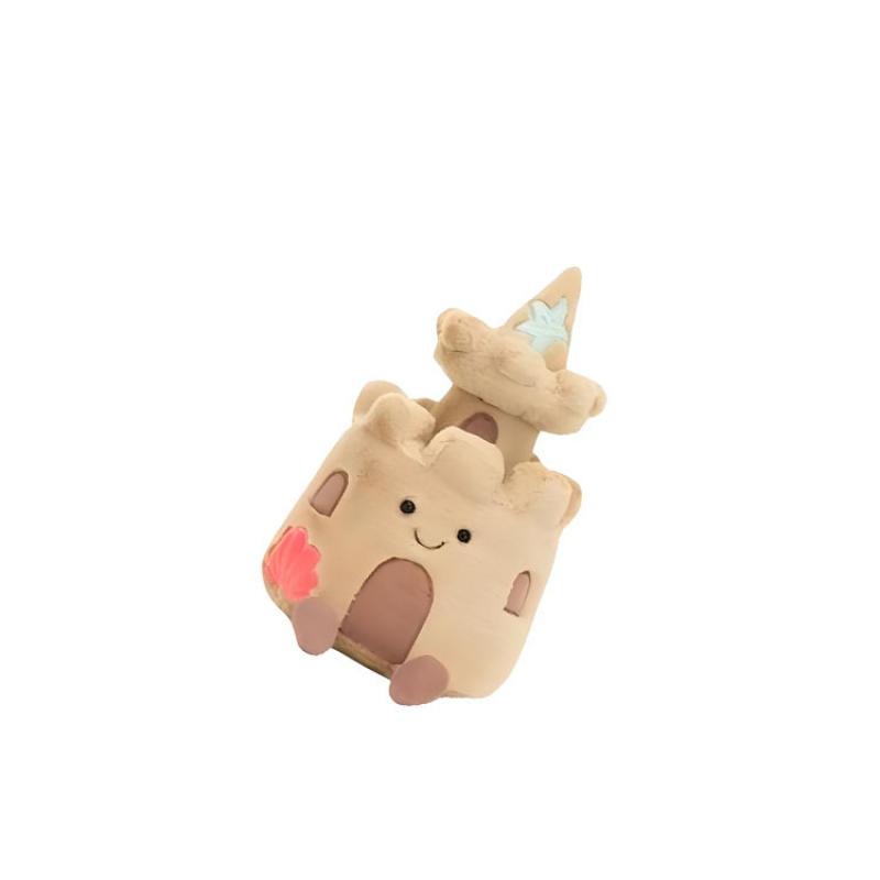 Jellycat Fun Items Series Beach Castle Cute Doll Plush Doll 29cm Height