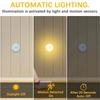 Motion Sensor Light Led USB NightLights Rechargeable Lamp for Bedroom Staircase Hallway Wardrobe Cupboard Lighting