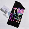 Kpop Fashion Beach Towel: Ideal for Summer Adventures Soft, absorbent and quick drying suitable for swimming and bathing