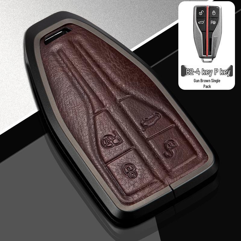Premium Biao Che Zu Hongqi H5/HS7 Key Case for Men & Women – Full-Cover Protective Bag