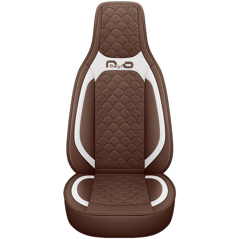 X492 Breathable Cotton Linen Car Seat Cushion for Dolphin MINI, Little Ant, Ice Cream, Punk, Dodo - Universal Fit