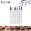 6pcs Colorful Liquid Eyeliner Pen Set Waterproof Smudge Proof Matte Long Lasting Fine Tip Eye Liner Makeup Eye Cosmetics
