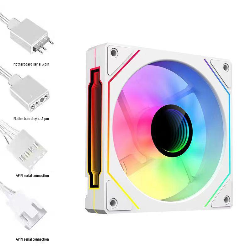 

Prism 4Pro 12CM ARGB Sync Cooling Fan with Thousand Layer Mirror