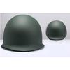 Heavy-duty US Military M-1 Steel Military Helmet, WWII Early Model, for Survival and Airsoft, Includes Band and Helmet Net, 3-Piece Set